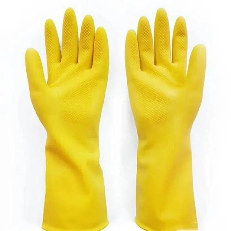 Latex Dishwashing Gloves Waterproof Kitchen Gloves