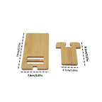 Adjustable Wooden Desktop Phone Stand
