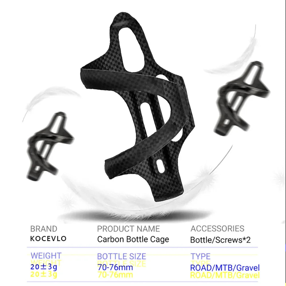 Carbon Side Load Bike Bottle Cage MTB Road Lightweight Holder Main image