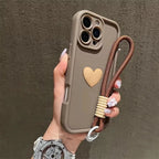 3D Heart Strap Case for Xiaomi 11T 13T 14T 15T 17T Pro Poco C71 C85