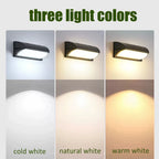 Waterproof LED Wall Light for Porch, Garden & Outdoor Pathways