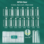 Nailpop Dual Forms Reusable Nail Extension Molds with Scale Design