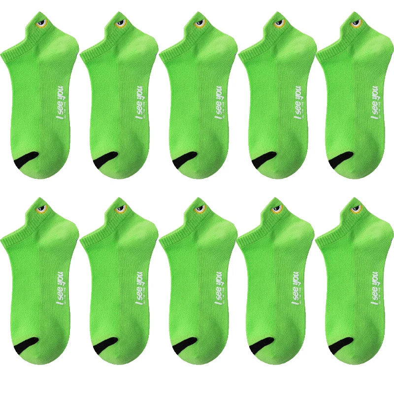Ankle Socks Men Women Breathable Low Cut Casual Summer 5 - 10 Pairs