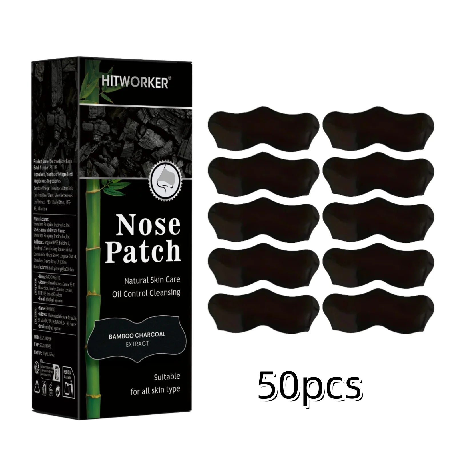 Alcohol-Free Nose Strips for Deep Pore Cleansing & Blackheads