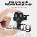 WEST BIKING Mini Thumb Bike Bell Retro Copper Bicycle Handlebar Bell