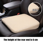 Thickened Car Seat Booster Cushion Memory Foam 3D Mesh Breathable Pad