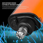 2-in-1 Electric Ear and Nose Hair Trimmer Painless Eyebrow Clipper Men