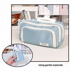 Large Capacity Pencil Case Stationery & Cosmetics Storage Bag