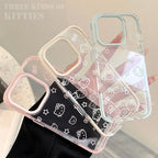 Cute Hello Kitty Transparent iPhone Case