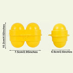 2 Grid Egg Storage Box Portable Camping Egg Holder