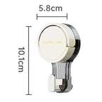 Suction Cup Wall Hooks Reusable No-Drill Towel & Clothes Hooks