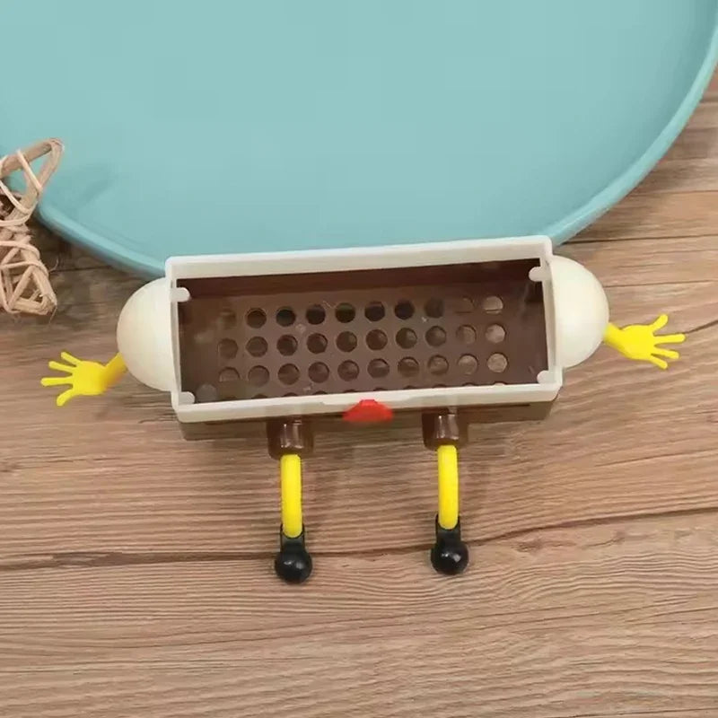 Kitchen Sink Drainage Rack Wall-Mounted Sponge & Brush Holder