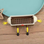 Kitchen Sink Drainage Rack Wall-Mounted Sponge & Brush Holder