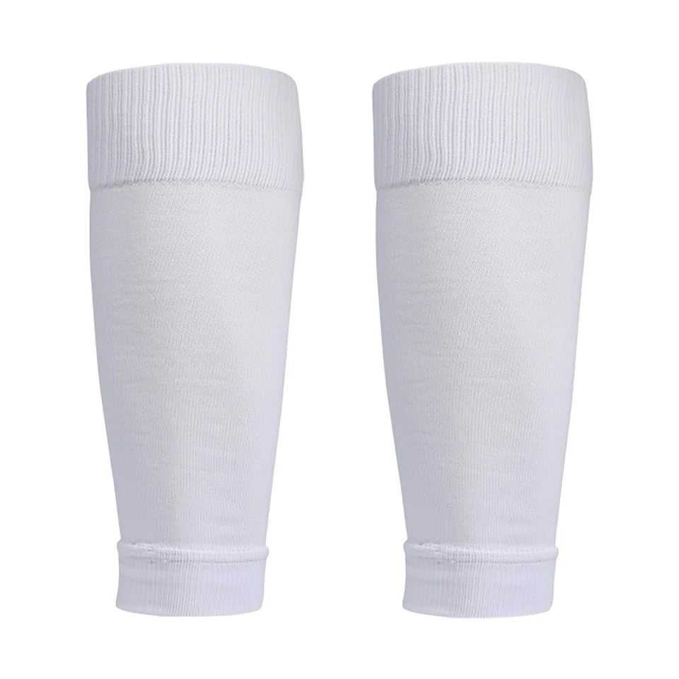 Football Soccer Shin Pads Sleeves Socks Calf Protection Men Women Kids