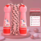Kids Adjustable Skipping Rope Wooden Handle Cotton Boys & Girls