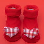 Baby Anti-Slip Socks UK – Cute Bow & Lion Toddler Slippers