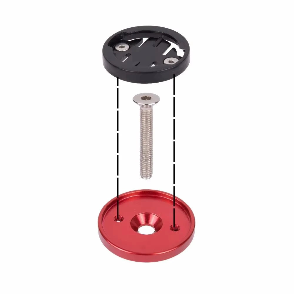 Bike Top Cap Computer Mount MTB Road GPS Speedometer Bracket