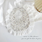 INS Style Baby Cotton Bibs Waterproof Drool Scarf Feeding Bib