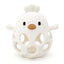 1PC Baby Silicone Teether Toys Cartoon Chick Shape Baby Toys Hollow Out Baby Care Equipment Chewing Training Baby Products