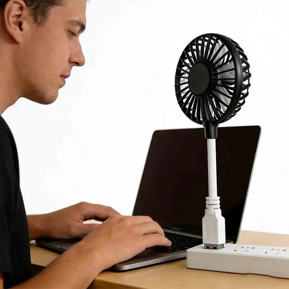 Wireless USB Rechargeable Handheld Fan Mini Portable Fan Main image