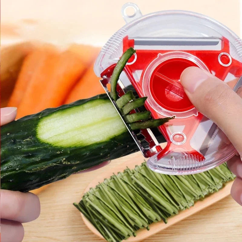 3 in 1 Fruit & Vegetable Peeler – Stainless Steel Multifunction Kitchen Tool