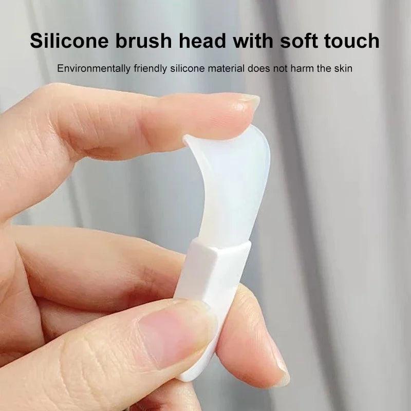 Professional Silicone Facial Mask Brush Set for Mess Free Application Secondary image