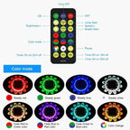 Solar Flower Pool Light Waterproof Color Changing LED