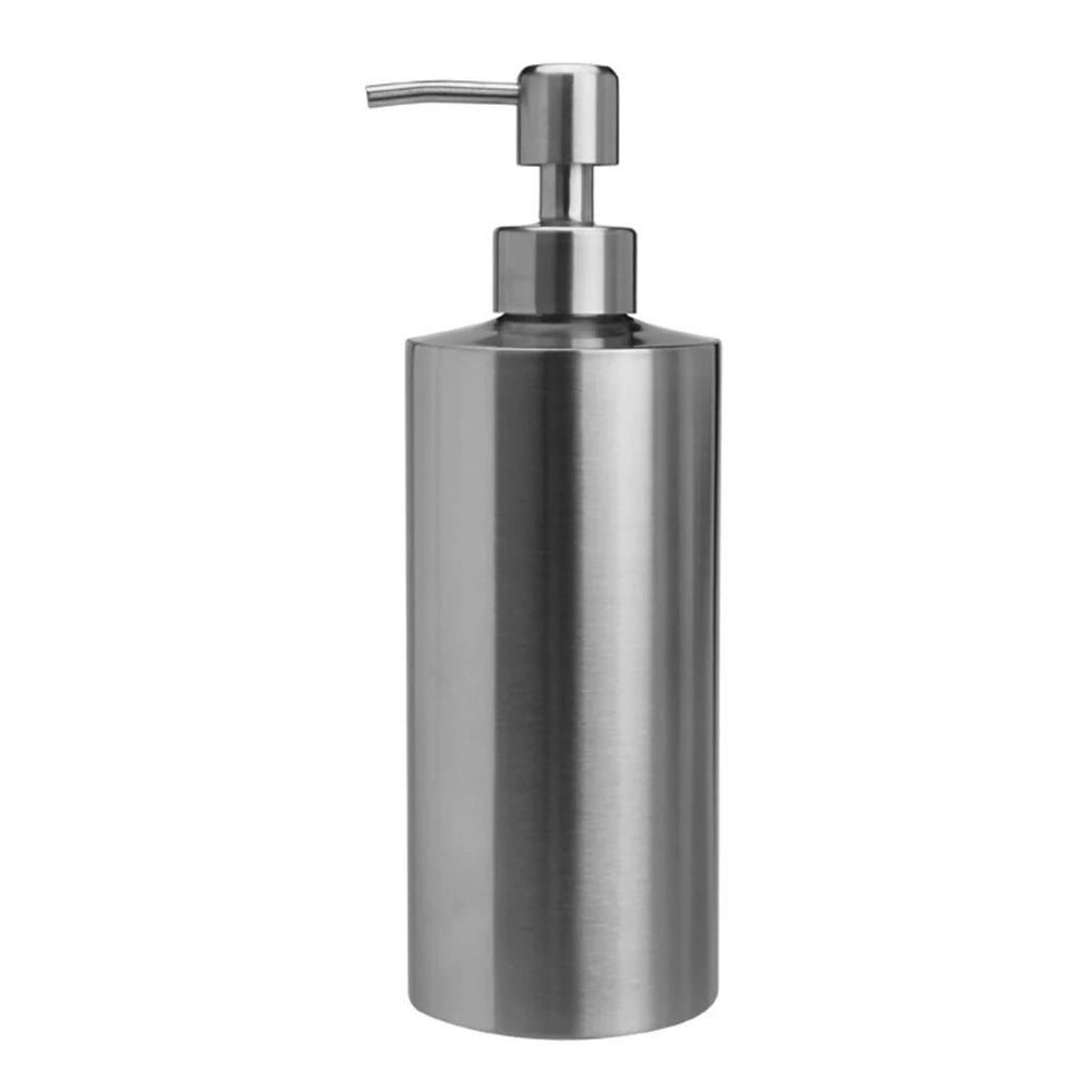 Stainless Steel Hand Wash Dispenser Anti-Rust Refillable Bathroom Bottle
