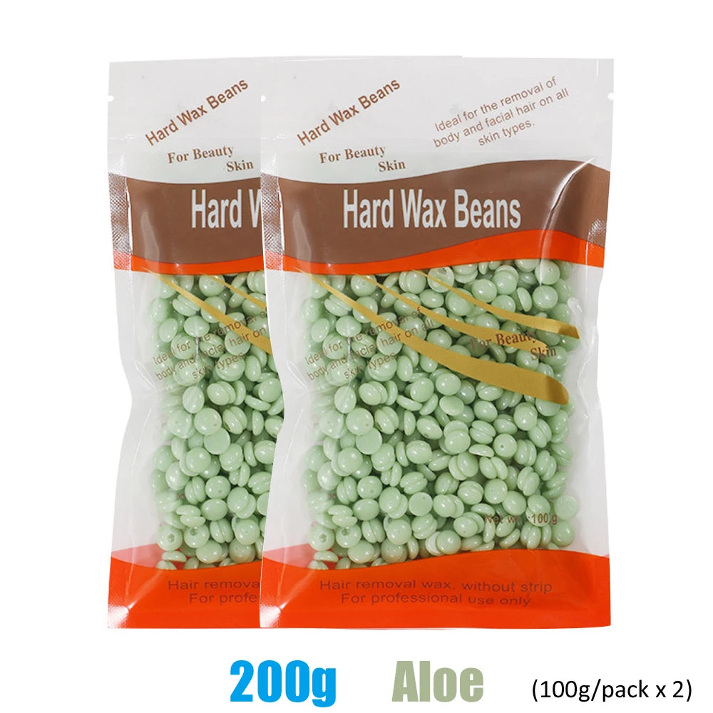 Brazilian Hard Wax Beans 50g Painless Body Hair Removal Wax