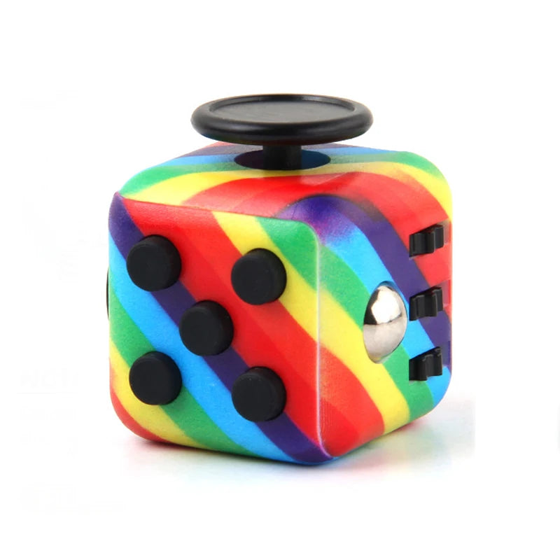 Fidget Cube - Multi-Sided Sensory Desk Toy for Stress Relief