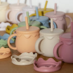 Baby Feeding Cups Portable Sippy Cup Snack Container