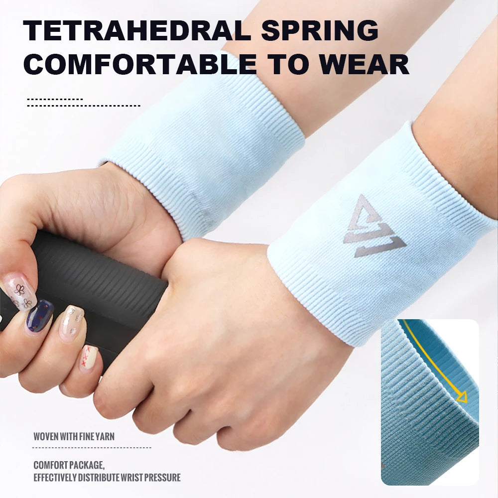 Breathable Sports Wristbands Sweat Absorbing Gym Basketball Bands