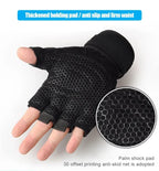Weight Lifting Gloves Workout Gym Wrist Wrap Half Finger Men Women Pro