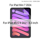Screen protector for iPad Mini 7 2024 and iPad Mini 6 2021 8.3 inch on a white background