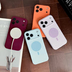 Liquid Silicone iPhone Case - Soft Colour Shockproof Cover