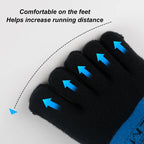 Five Finger Toe Socks Men Women Running Trail Quick Dry Breathable
