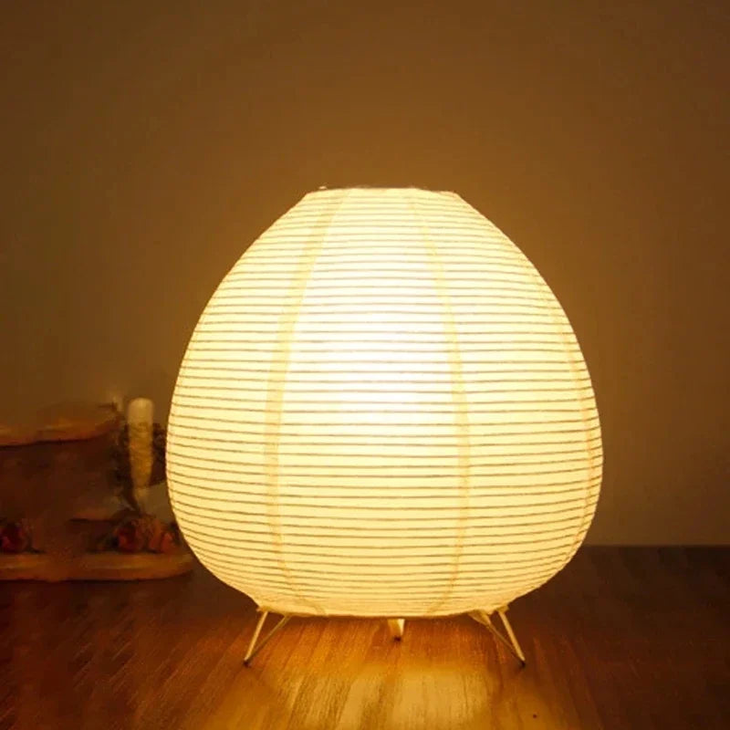 Japanese Lantern LED Table Lamp for Bedroom & Living Room Secondary image