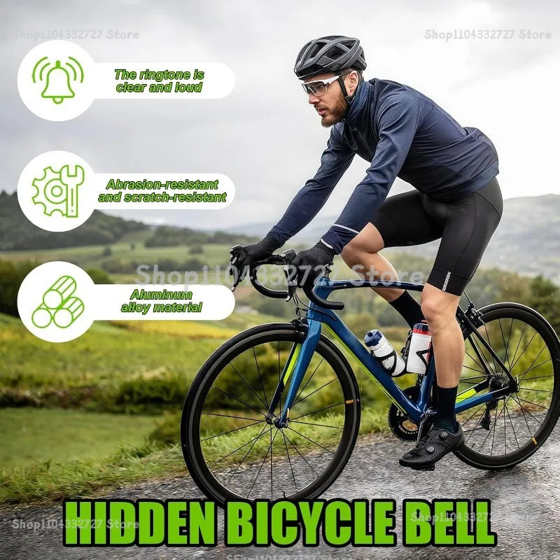 Invisible Bicycle Bell Loud Stainless Steel Bike Horn Road MTB UK