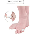 2pcs Silicone Toe Separators Bunion & Foot Care UK