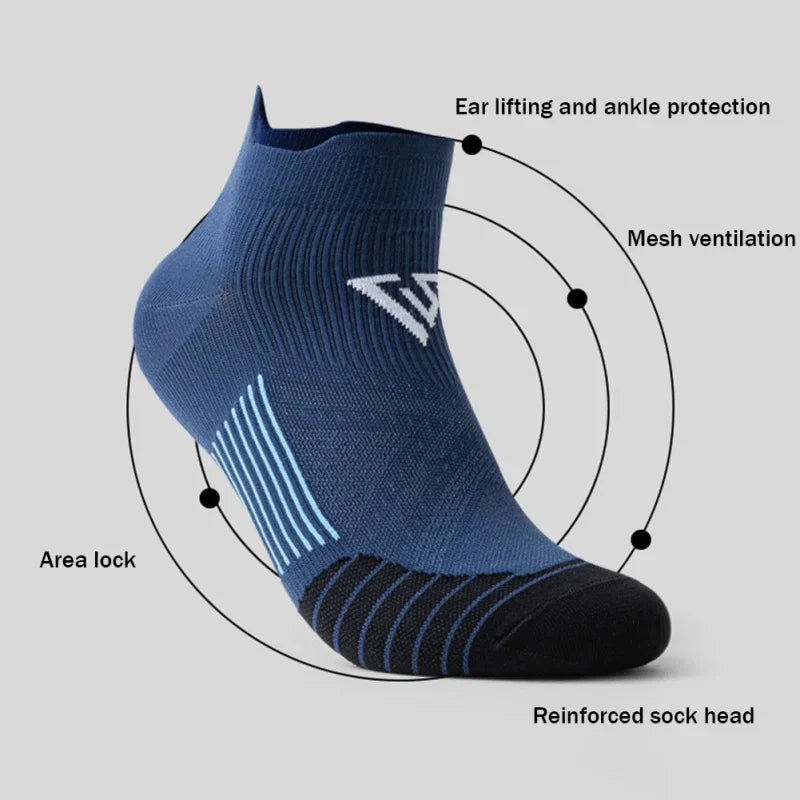 Compression Sports Socks Running Breathable Marathon Unisex