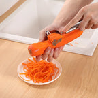 Stainless Steel Vegetable Peeler & Julienne Slicer – Potato & Carrot Grater Tool