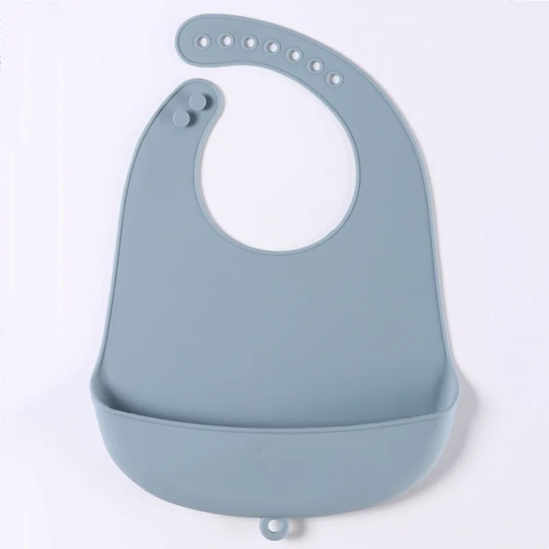 Food Grade Silicone Baby Bibs Waterproof Feeding Bib