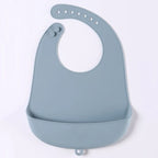 Food Grade Silicone Baby Bibs Waterproof Feeding Bib