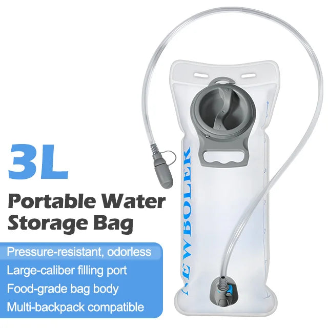 Hydration Water Bladder 1.5L 2L 3L Camping Reservoir