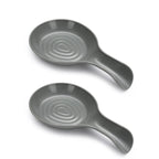 Large Ceramic Spoon Rest Heat-Resistant Holder