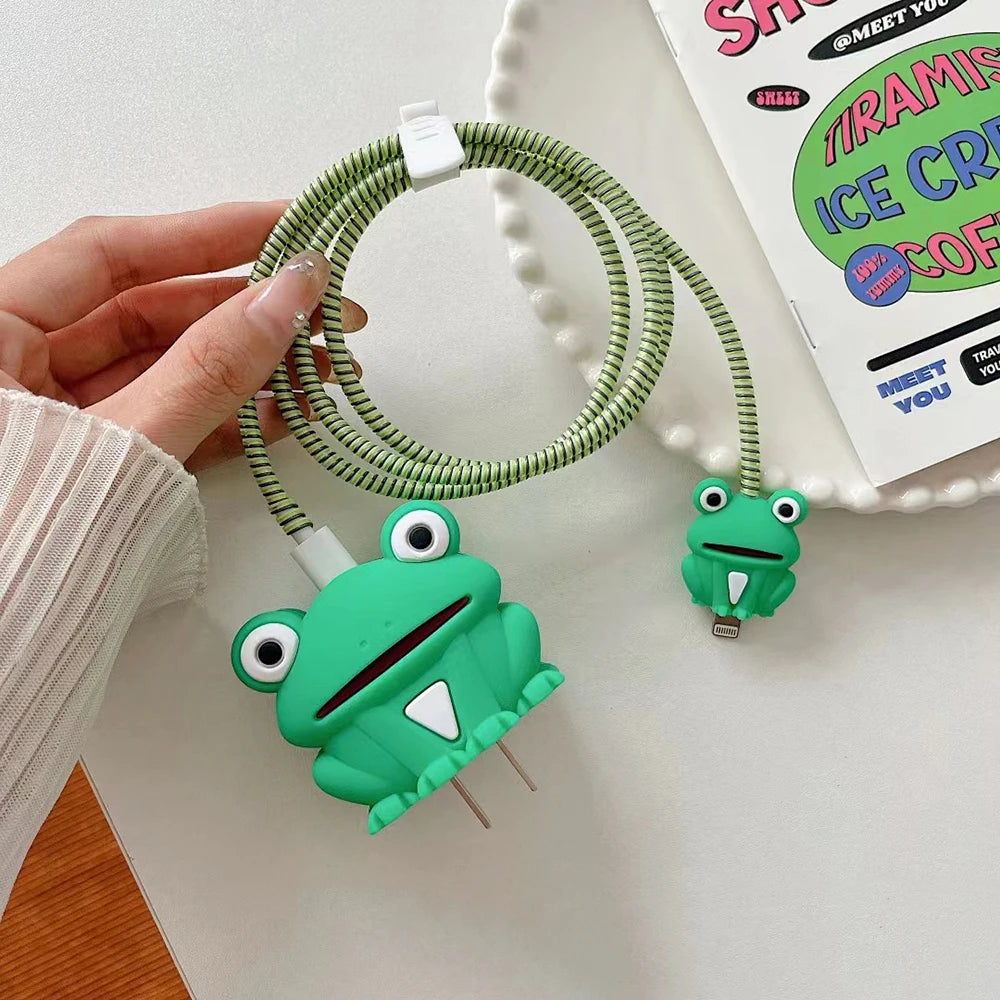Cute Dinosaur Charger Protector for iPhone 18W/20W