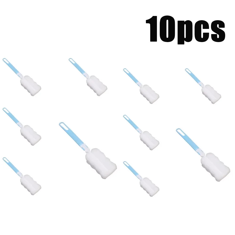 Soft Sponge Bottle Brush Long Handle Cup Cleaner