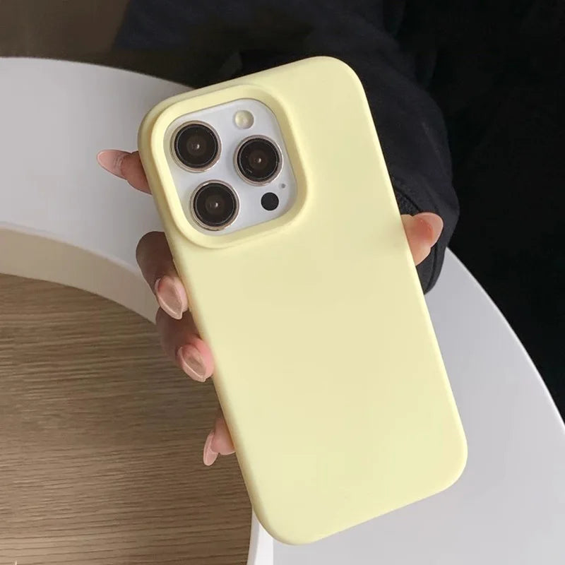 Dopamine Silicone Case for iPhone 17 16 15 14 13 12 11 Pro Max