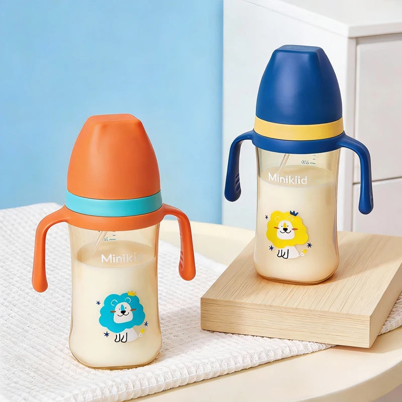 3-in-1 Baby Feeding Bottle Learning Cup with Handle