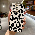 Leopard Camera Protection Phone Case for iPhone 17 16 15 14 13 Pro Max